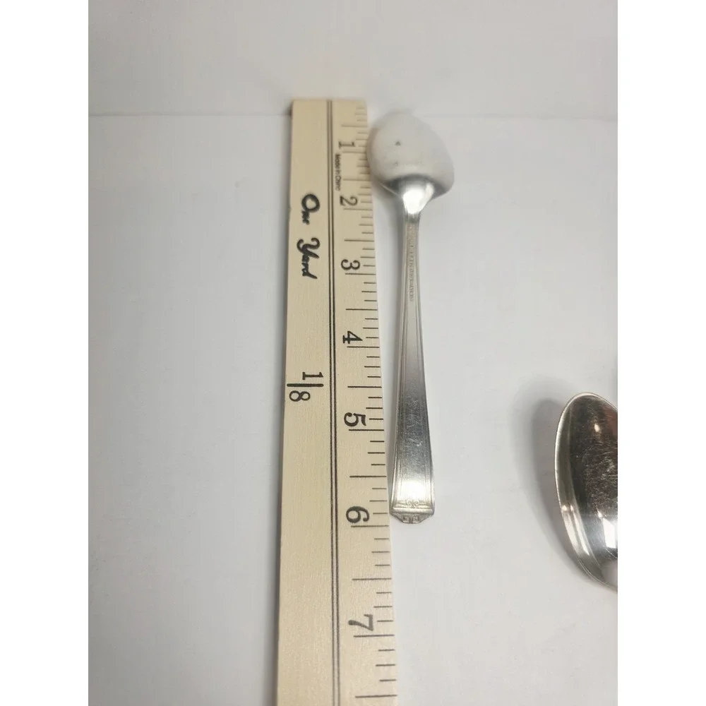 1923‎ Century Silver plate International Silver Holmes & Edwards 6 Spoons